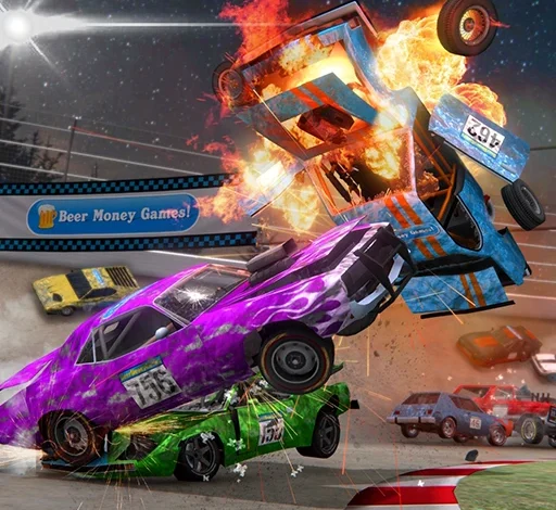 تحميل لعبة Demolition Derby 3 مهكرة 2025 للأندرويد APK مجانا 1 Demolition Derby 3 Logo.webp