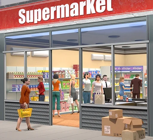 تحميل محاكي السوبر ماركت Supermarket Simulator مهكرة 2025 مجاناً 1 Supermarket Simulator Logo.webp